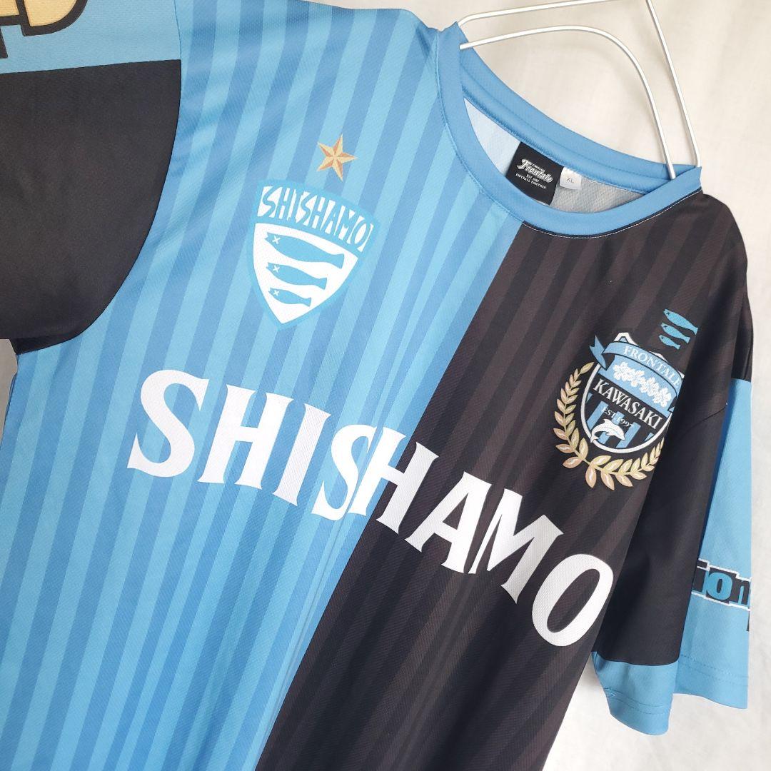 川崎フロンターレ　SHISHAMO 半袖 コラボ ユニフォーム　バンド サッカー