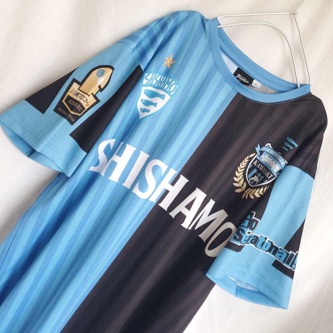 川崎フロンターレ　SHISHAMO 半袖 コラボ ユニフォーム　バンド サッカー
