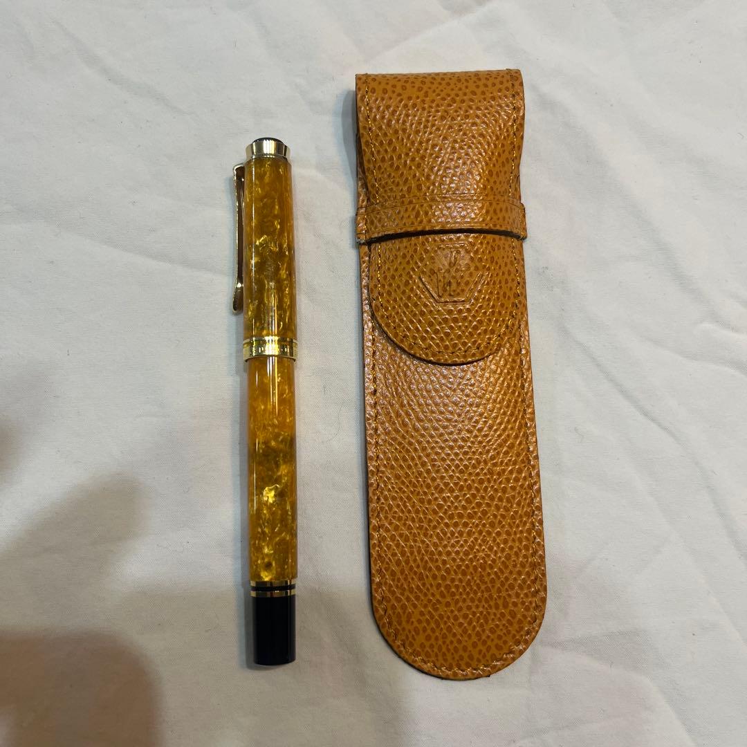 PELIKAN ペリカン 14C 585 スーベレーン オレンジ 万年筆