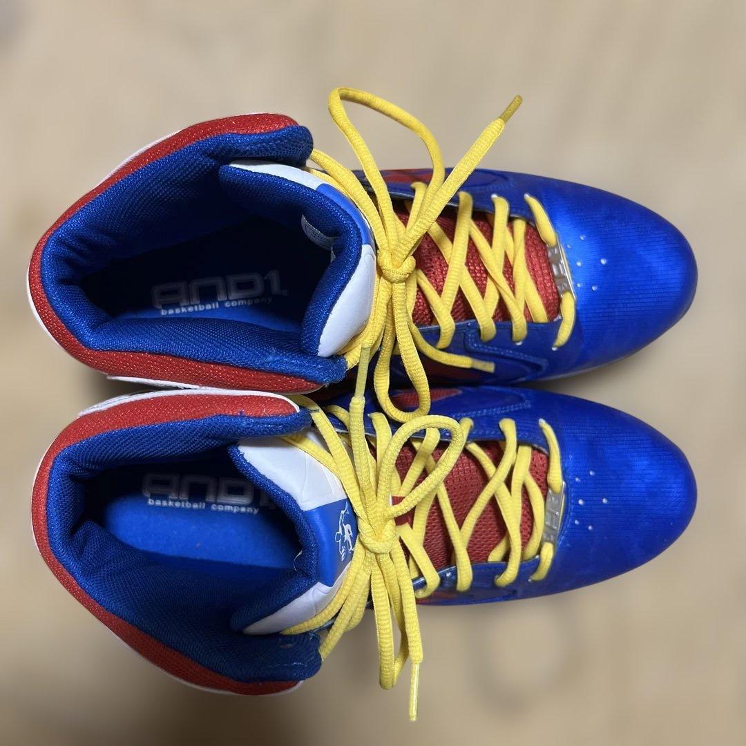 【レア】 AND1 PRIME MID バッシュ　サンシャイン池崎　28.5cm