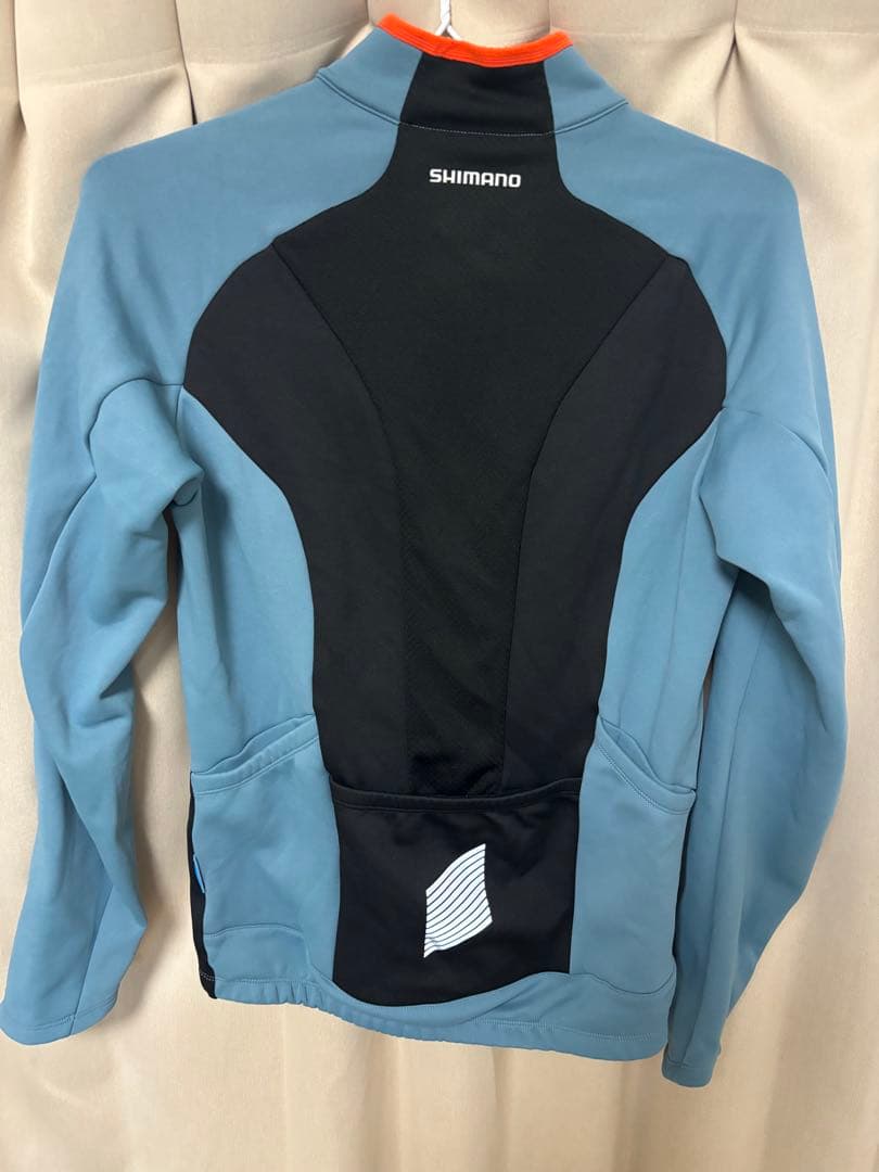 シマノ　ウィンタージャケット　サイクルウェア　冬用　Lサイズ　裏起毛　美品