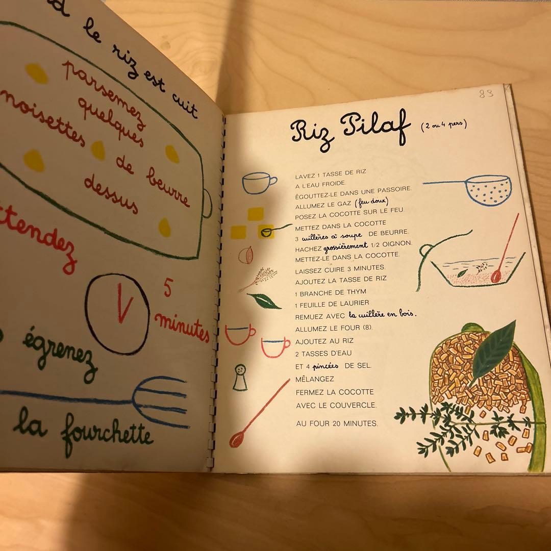 お料理本　La cuisine est un jeu d'enfants