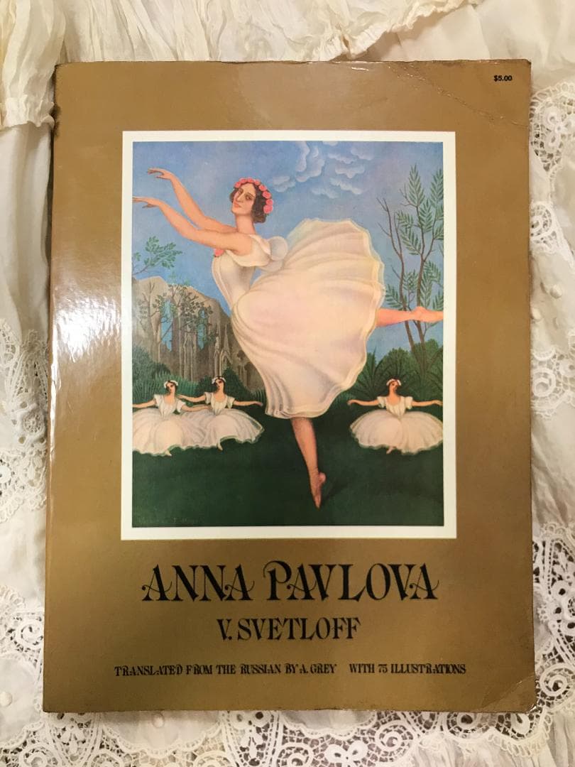 貴重　レア　anna pavlowa アンナ・パブロワ　輸入本　ヴィンテージ　本