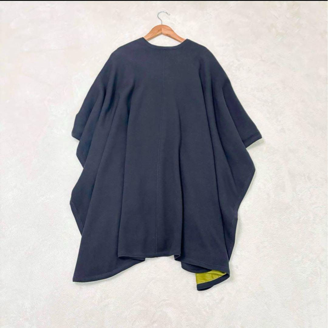 美品✨ CABaN キャバン 羽織 ボタニカル シルク100% リバーシブル