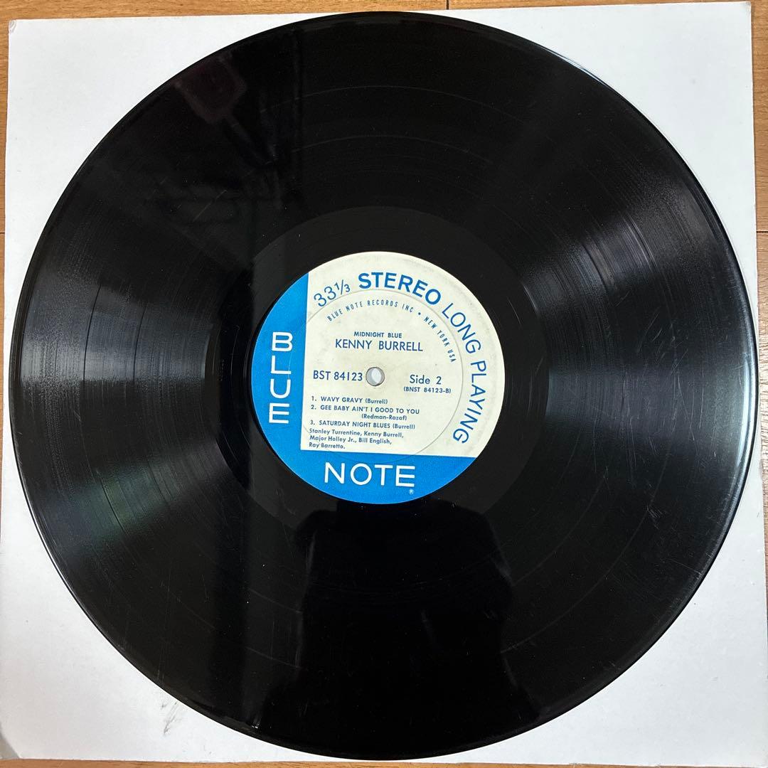 ケニーバレル 名盤 レコード ミッドナイトブルー USオリジナル盤