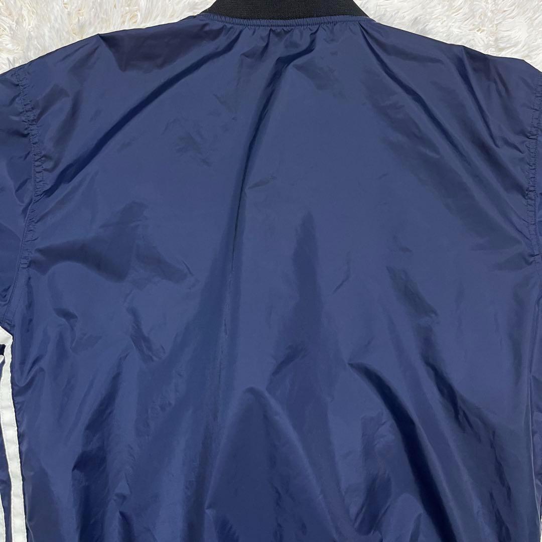 90s　adidas　アディダス　リバーシブル ナイロン プルオーバー ピステ