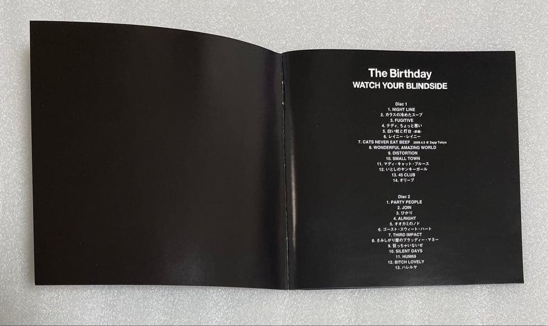 新品ケース　The Birthday WATCH YOUR BLINDSIDE