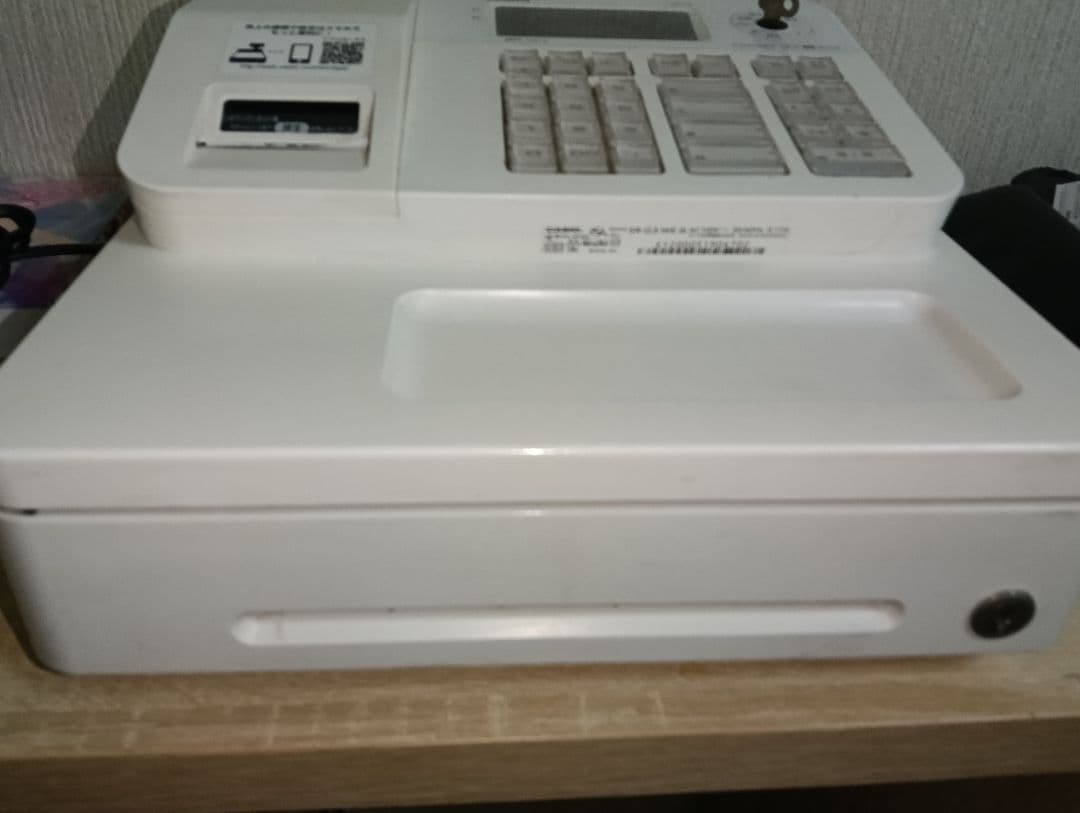 CASIO 店舗向け 電子レジスター SR-G3-WE Bluetooth搭載