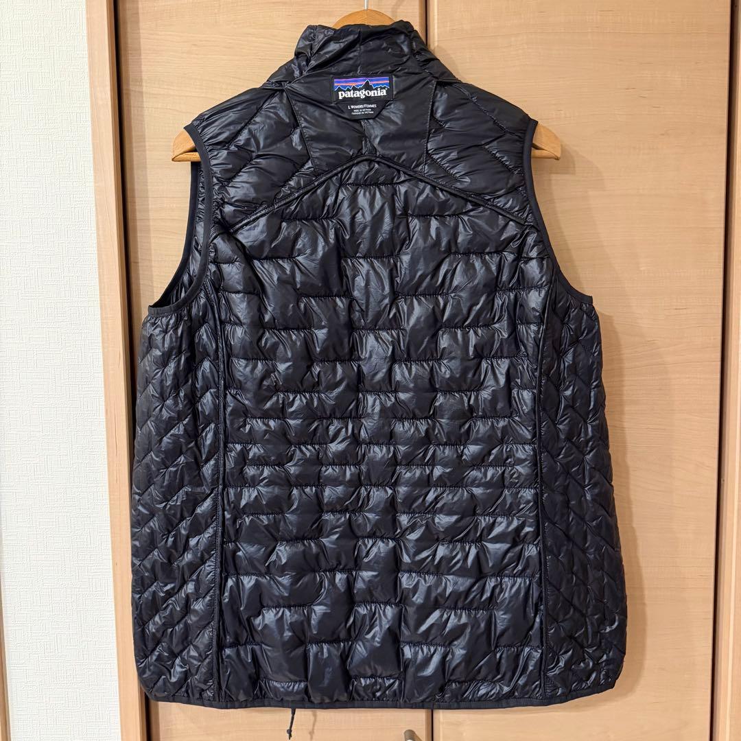 未使用 ブラック patagonia micro puff vest