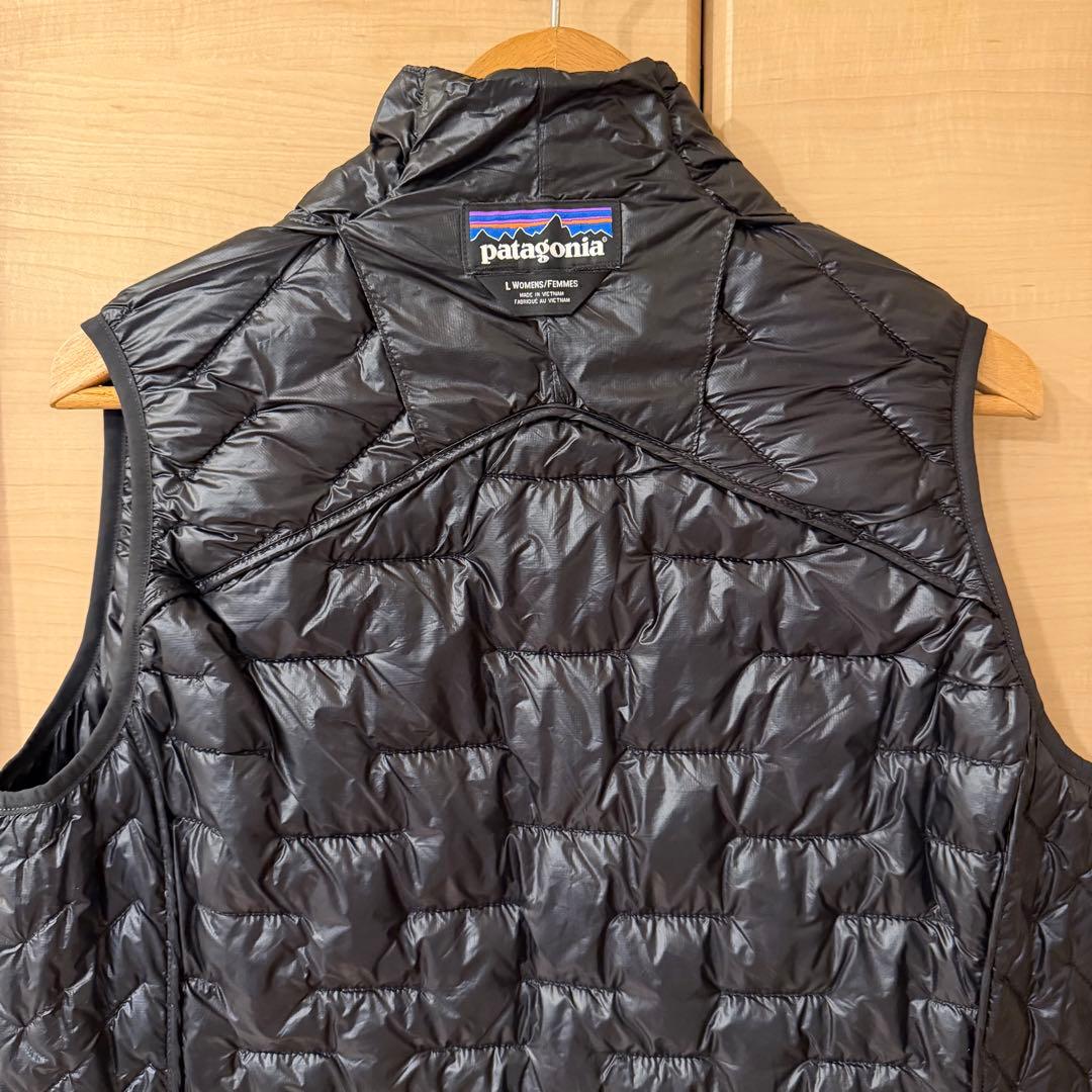 未使用 ブラック patagonia micro puff vest