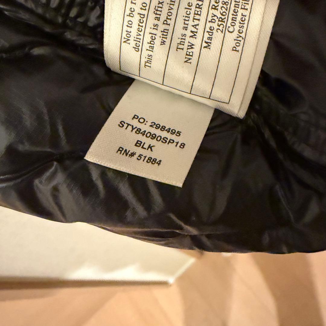 未使用 ブラック patagonia micro puff vest