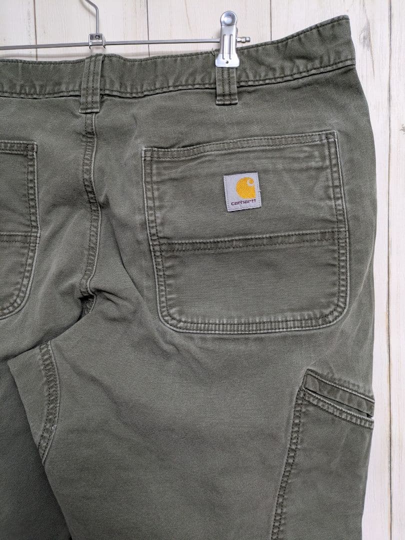 Carhartt ダック ダブルニー カーゴパンツ w38 c19