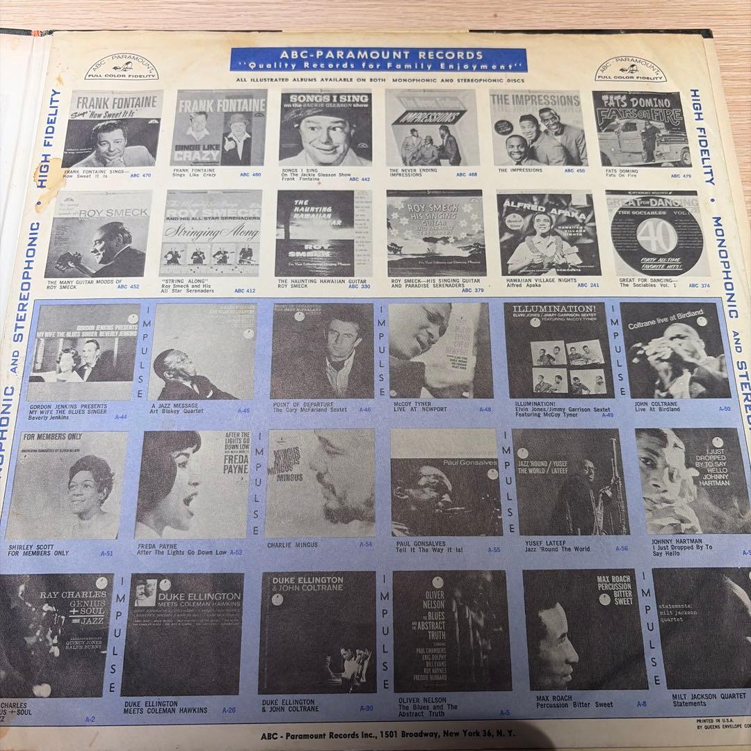 [レコード] oliver nelson blues abstract LP