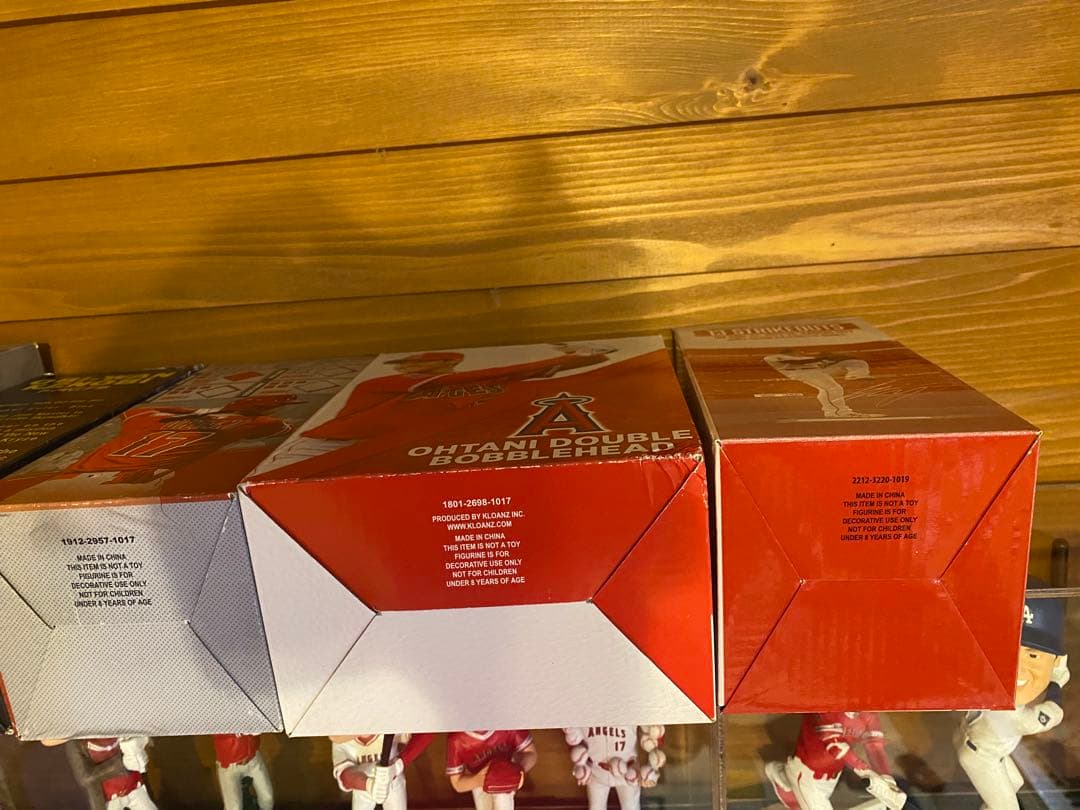 大谷翔平 ボブルヘッド 5体set USED！ 正規品！ エンジェルス球場限定品
