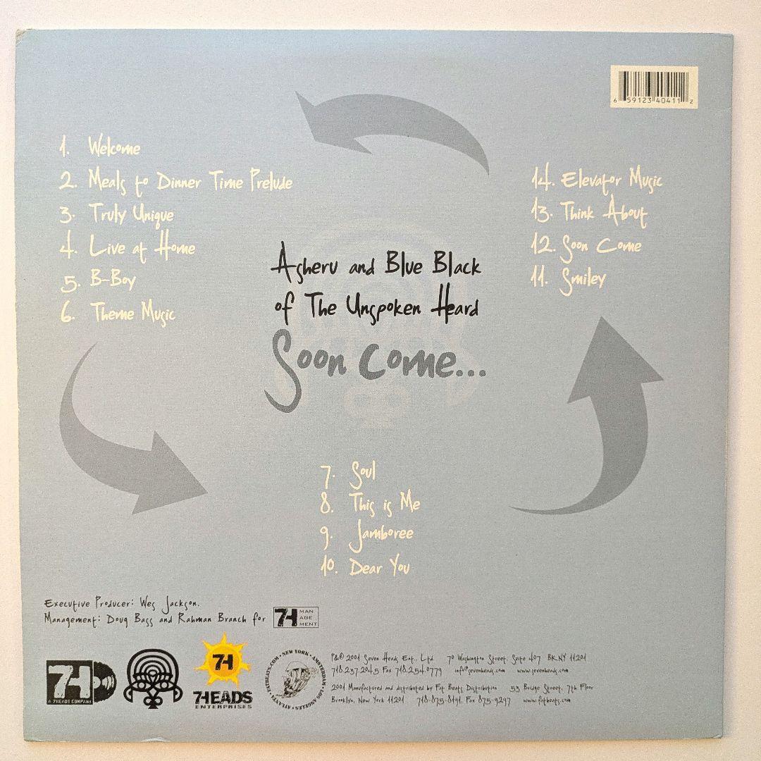 Asheru & Blue Black / Soon Come...　2LP