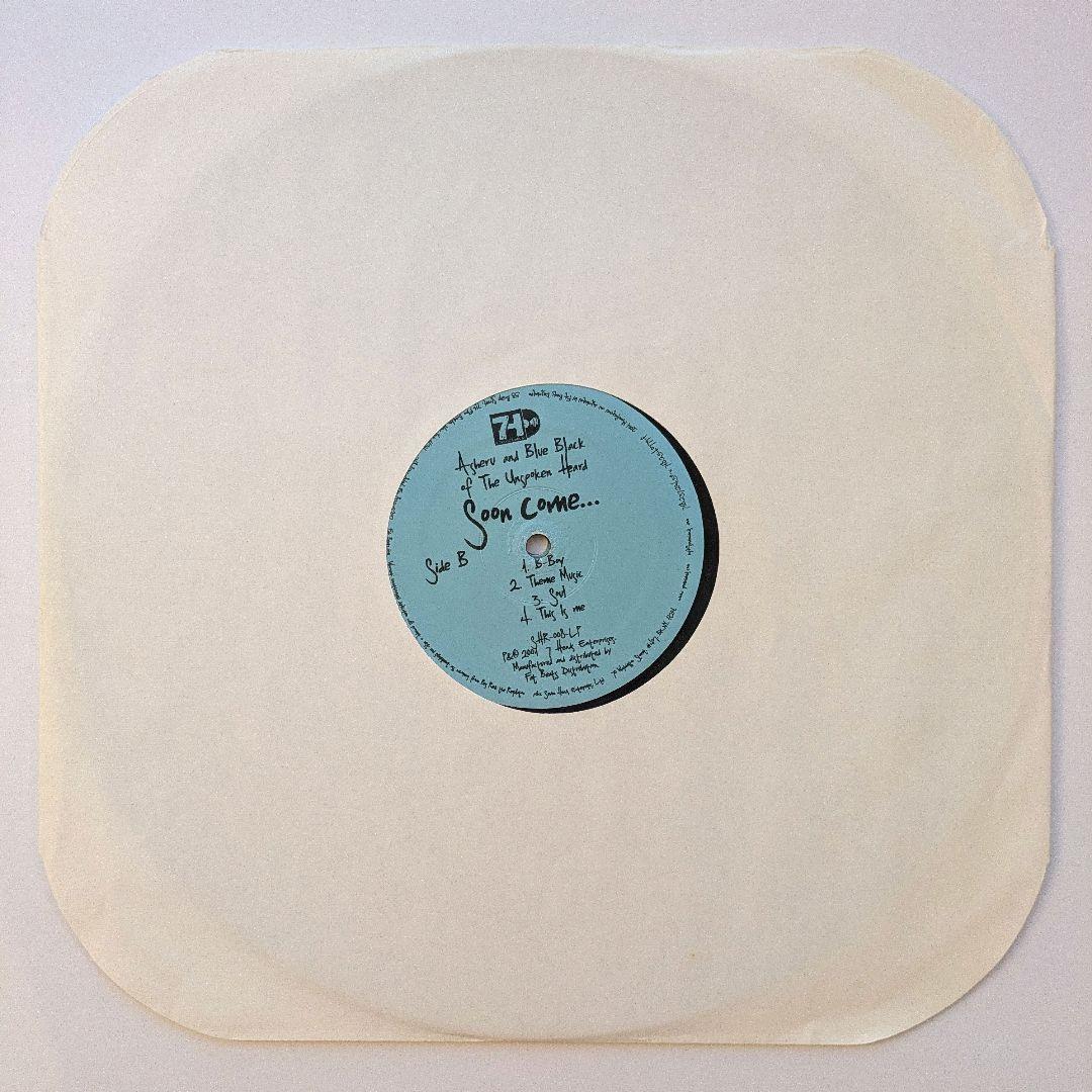 Asheru & Blue Black / Soon Come...　2LP
