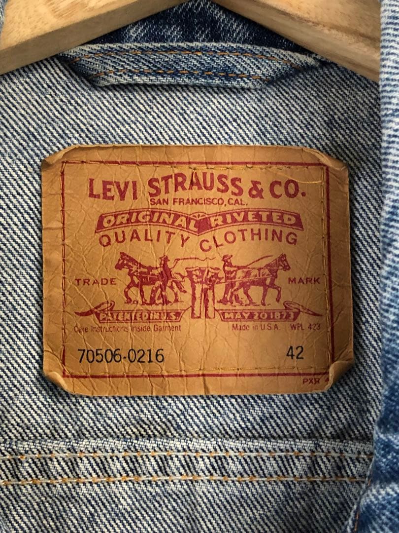 70506 0216 Levi's 80s〜90s USA製　42