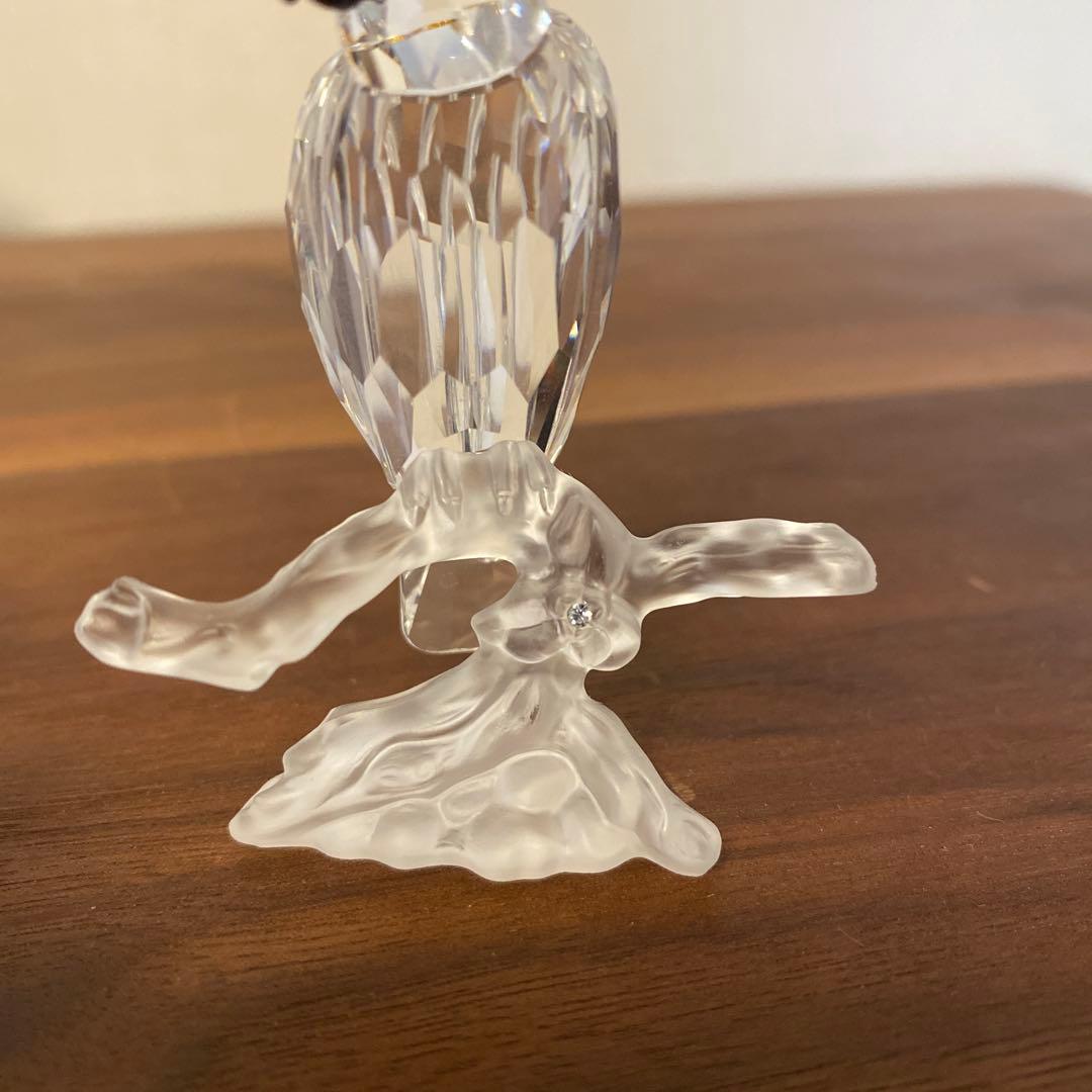 スワロフスキー置物　鳥　バタインコ
