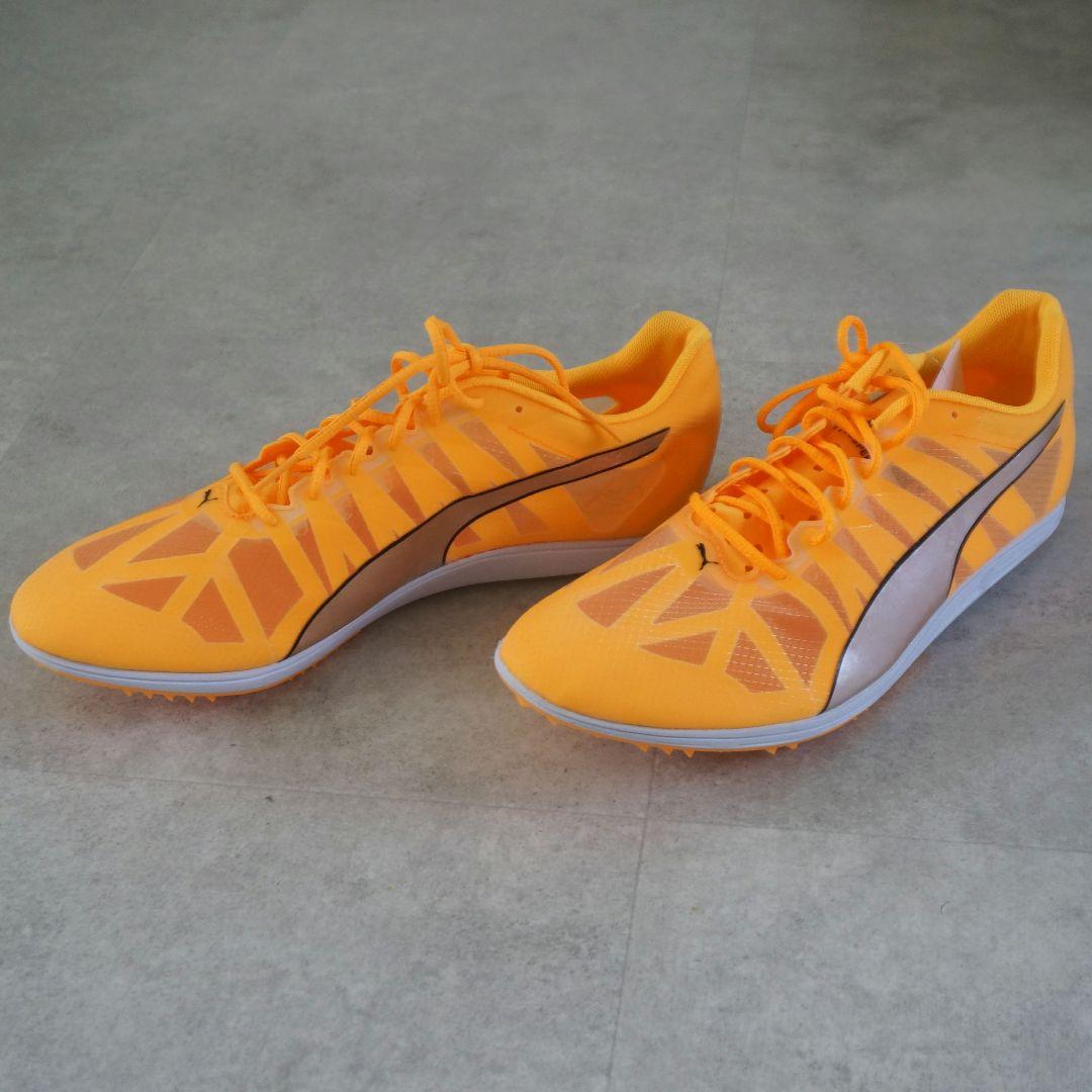 【訳あり】PUMA スパイク・シューズ オレンジ