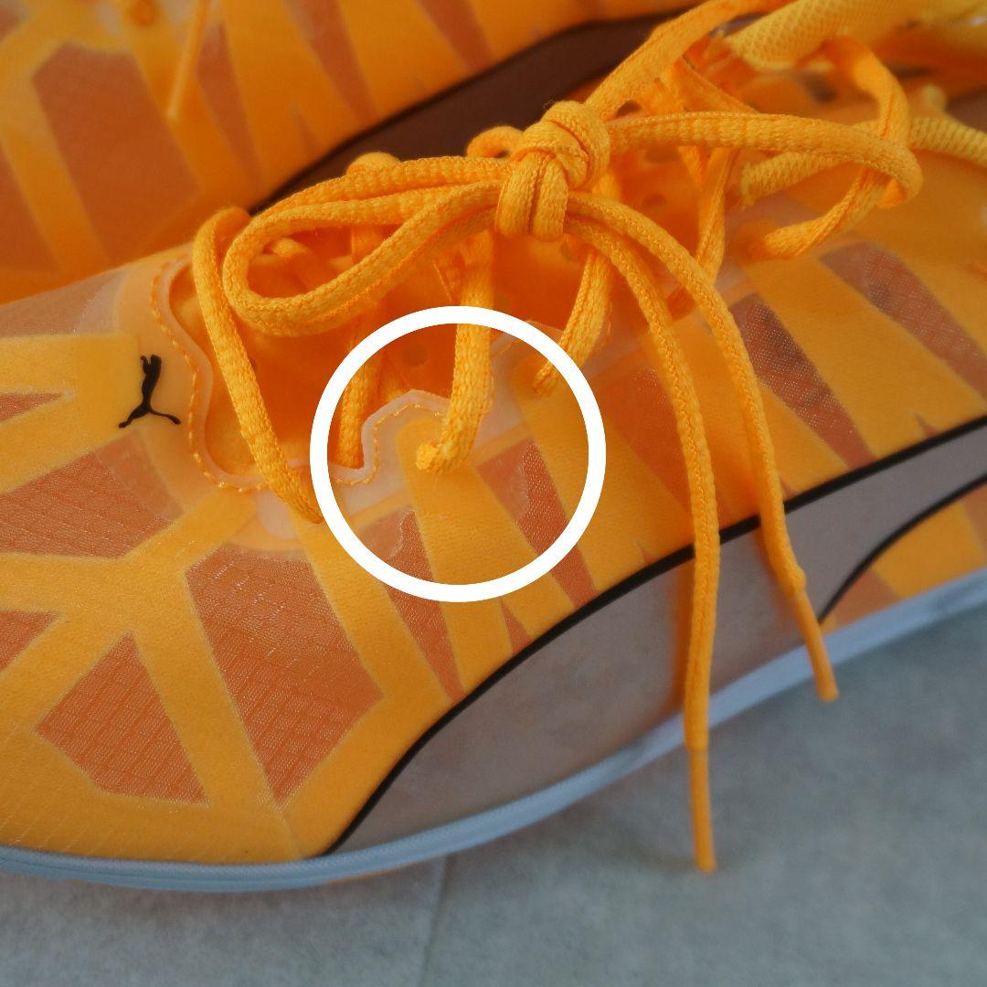 【訳あり】PUMA スパイク・シューズ オレンジ