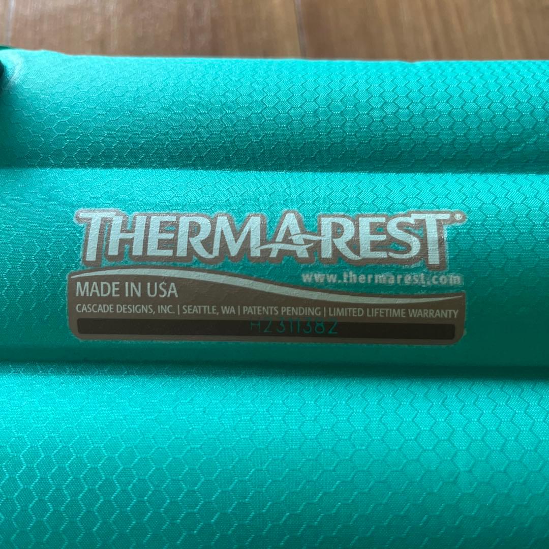 THERM-A-REST スリーピングマット ロングサイズ ターコイズ
