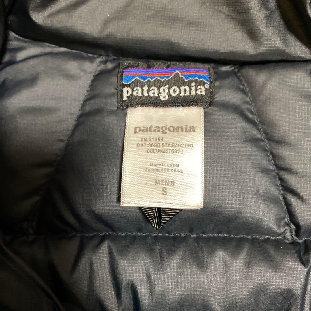 ［早い者勝ち］最終価格patagonia メンズ S ブラック ダウンベスト