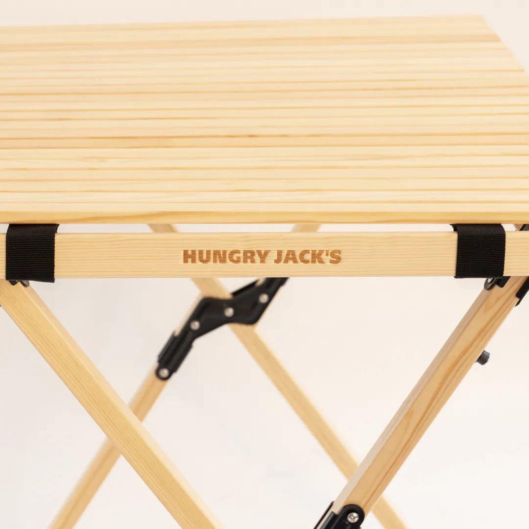 【新品・未使用】HUNGRY JACK'S アウトドア　ウッドロールテーブル