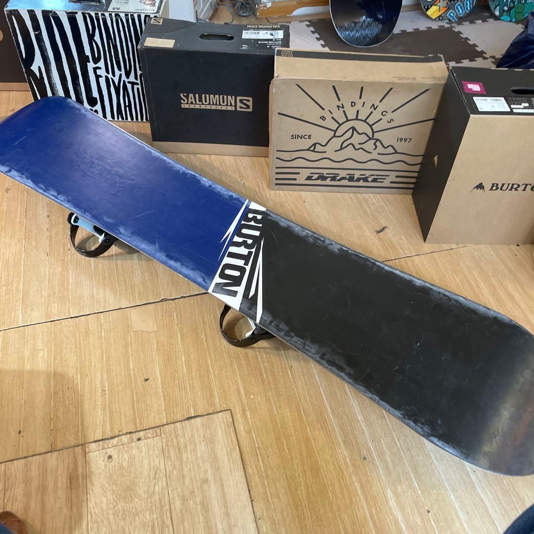 BURTON　バートンスノーボードセット　CLASH154㎝　バインディング付