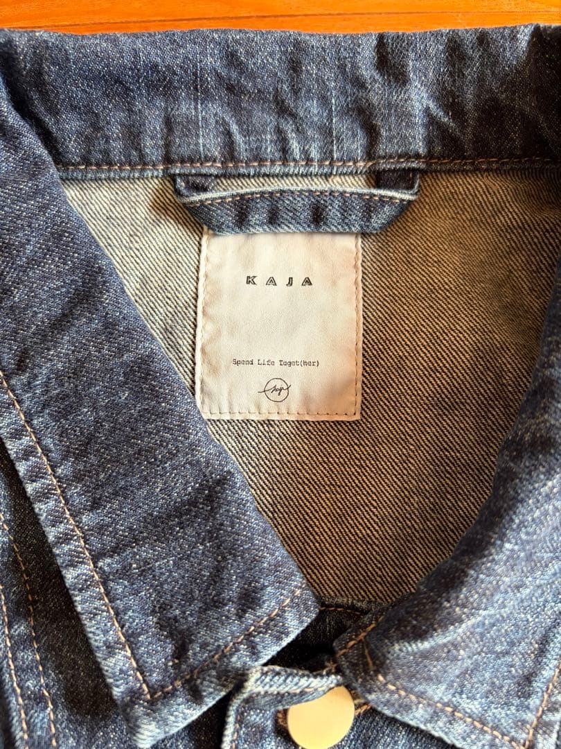 ジャケット・アウター KAJA 12oz BLUE DENIM JACKET size 2 OVY