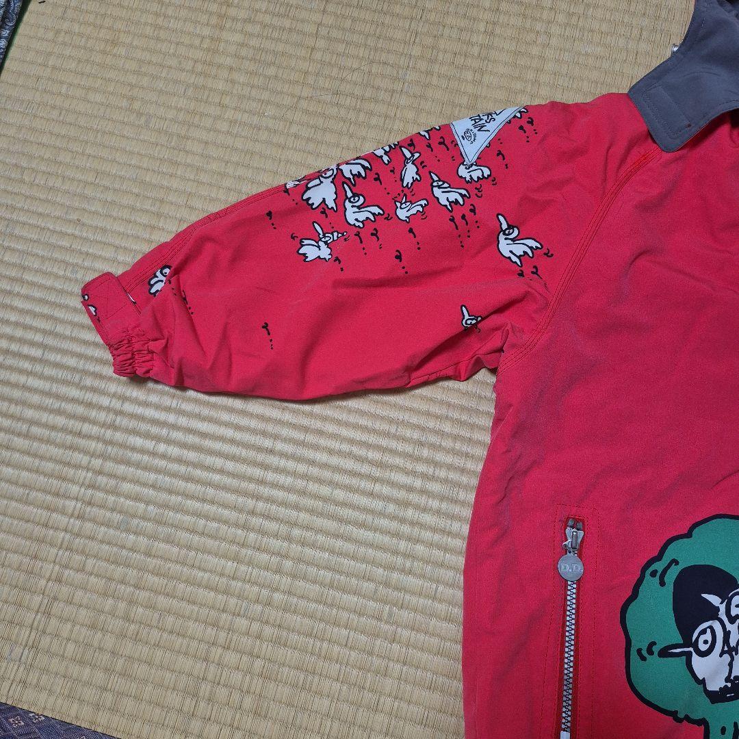 希少 秋山孝デザイン デサント 110 スキーウェア上下 ＆ SWANSゴーグル
