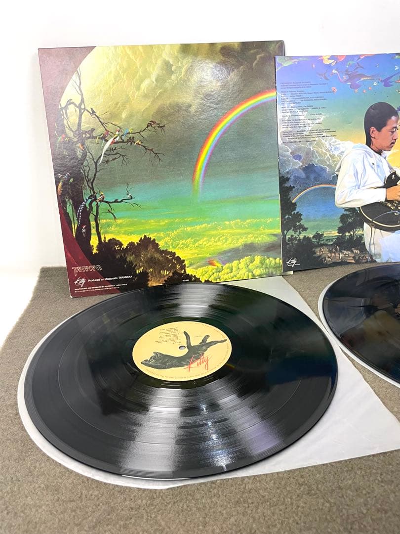 帯付 LP 高中正義（MASAYOSHI TAKANAKA） - 虹伝説 国内盤