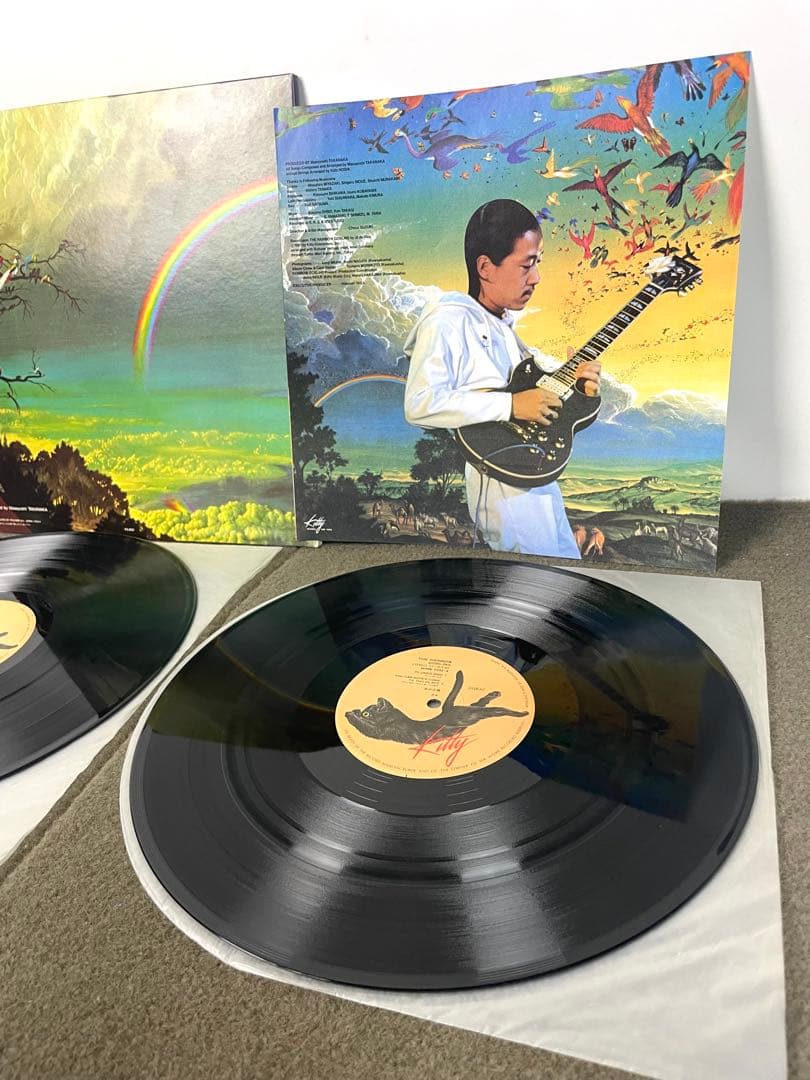 帯付 LP 高中正義（MASAYOSHI TAKANAKA） - 虹伝説 国内盤