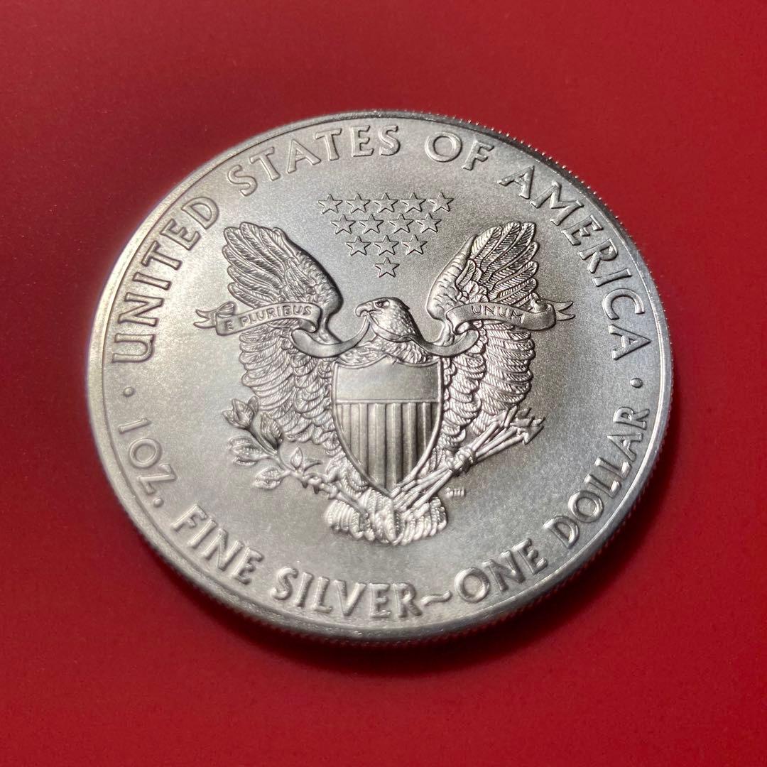 アメリカ　イーグル銀貨　1オンス　31.3g　2014　ケース付
