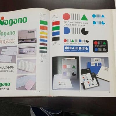 マーク シンボル ロゴタイプ カラーへん ６