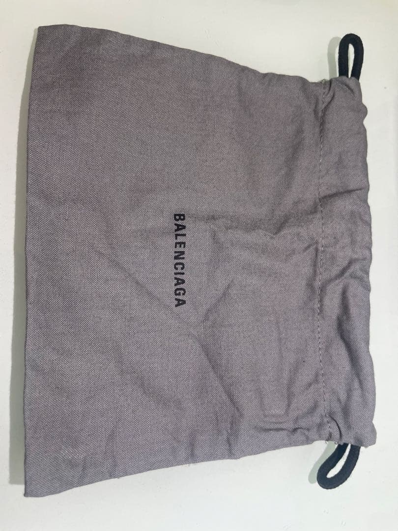BALENCIAGA レザー キーケース ロゴ 6連フック キーリング付き