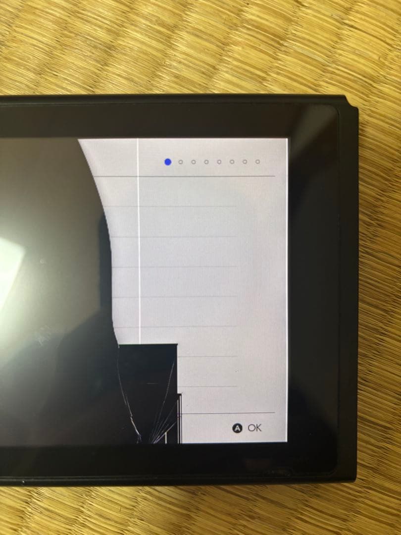 Nintendo Switch 液晶割れ　ジャンク品