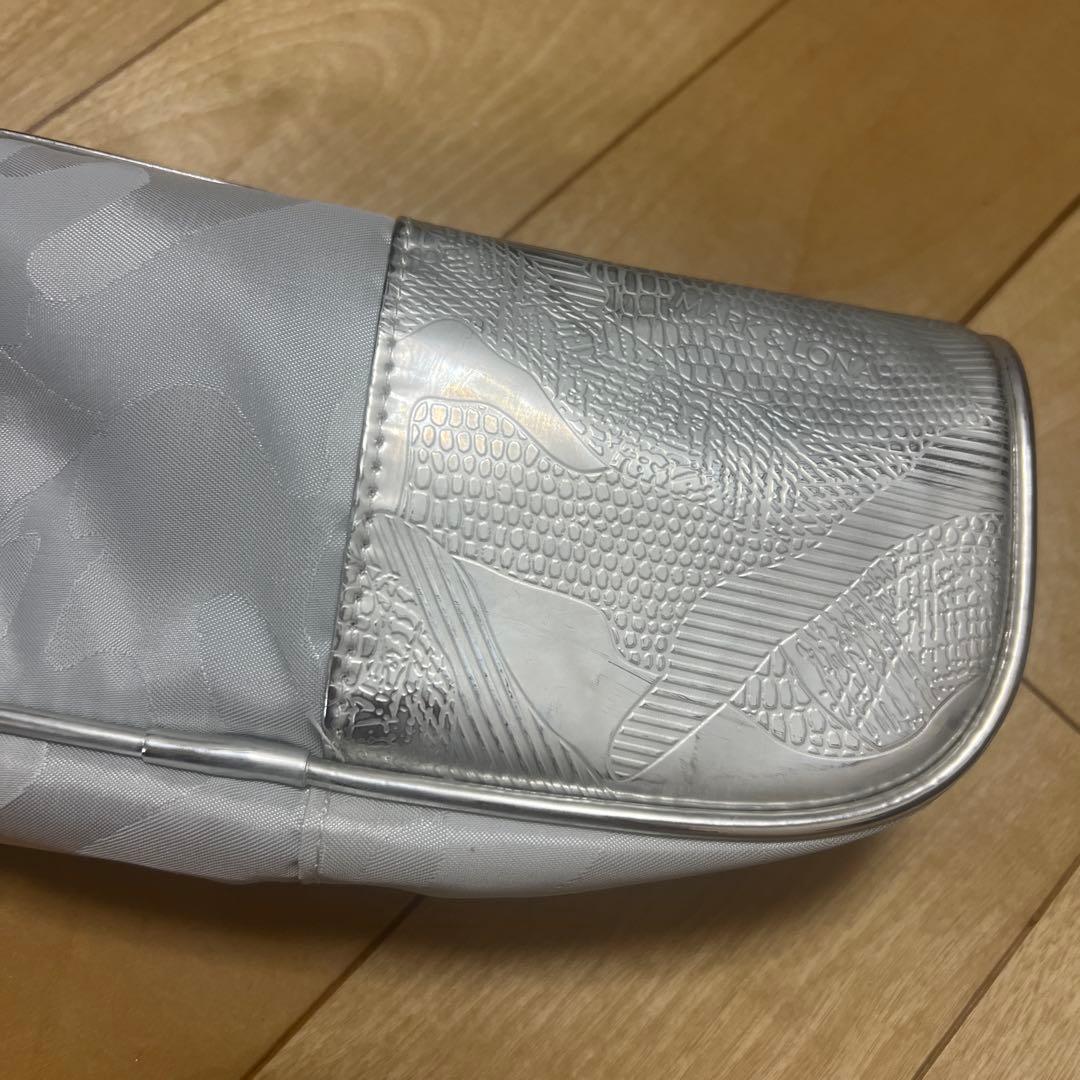 MARK&LONA シルバー ゴルフバッグ