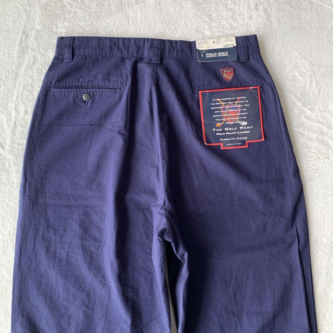 希少 POLO GOLF ラルフローレン 綿 コットン パンツ スラックス