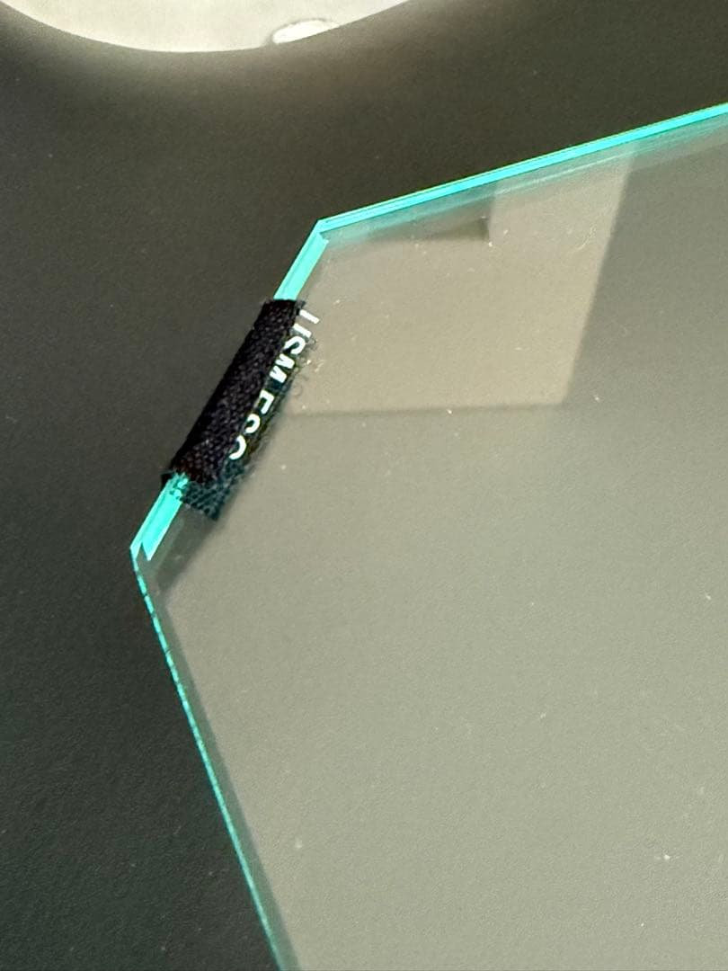 usmハラー　ガラス　35×35 ユニット用　金具付き 正規ロゴ　新品