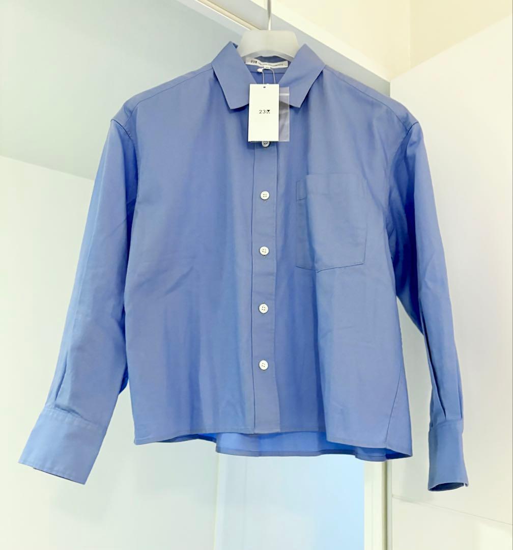 23区 小さいサイズ CANCLINI シャツ 32 新品 2025
