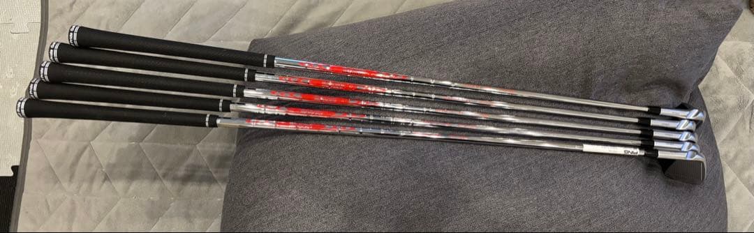 PING i525アイアンセット 6 7 8 9 W 黒ドット
