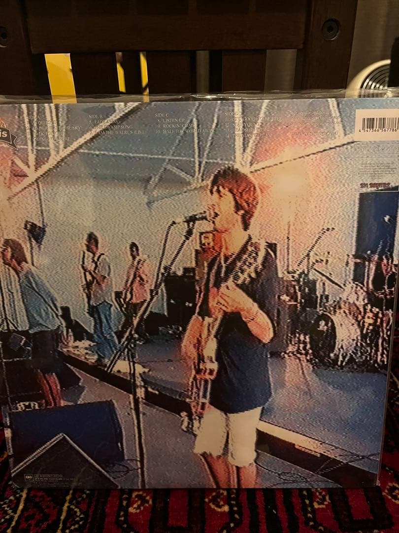 Oasis オアシスThe Masterplan クリアグリーンvinyl限定盤