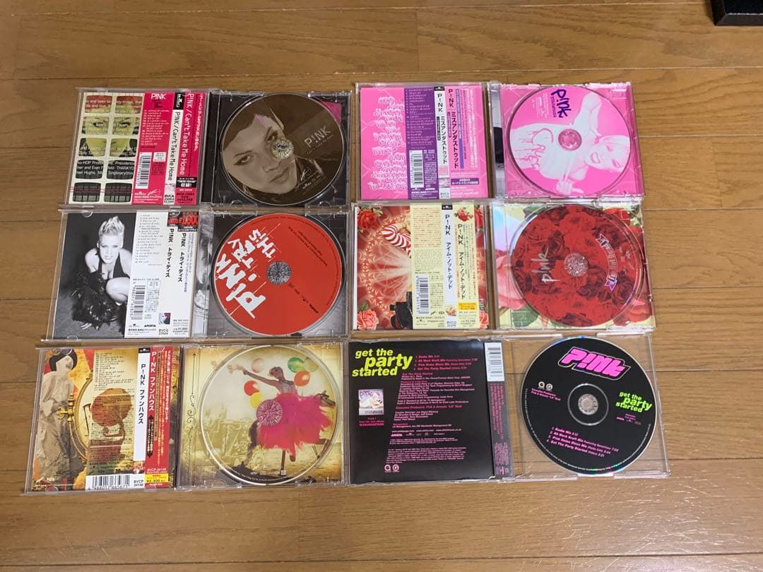 P!NK（ピンク）国内版　海外版　アルバム　シングル　帯付き