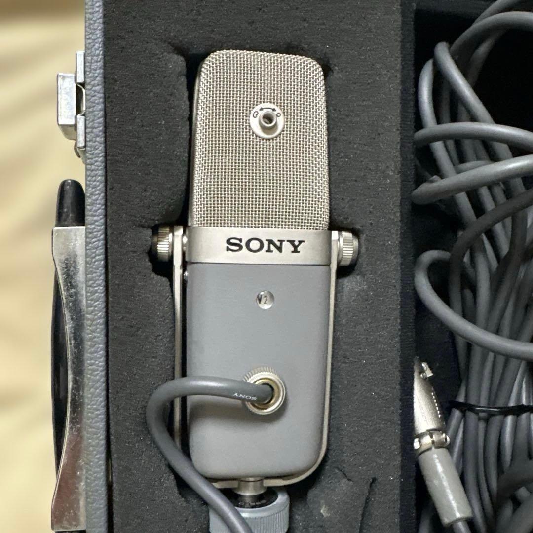 sony c-38b コンデンサーマイク本体 ケース付