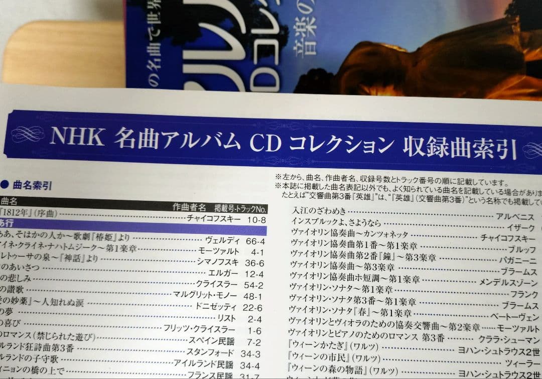 NHK名曲アルバム CDコレクション 1〜70　CDと冊子各70