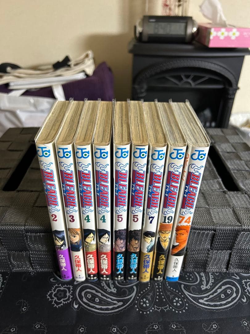 BLEACH 3巻 4巻 5巻 7巻 19巻【初版・帯付き】 74巻【2刷】