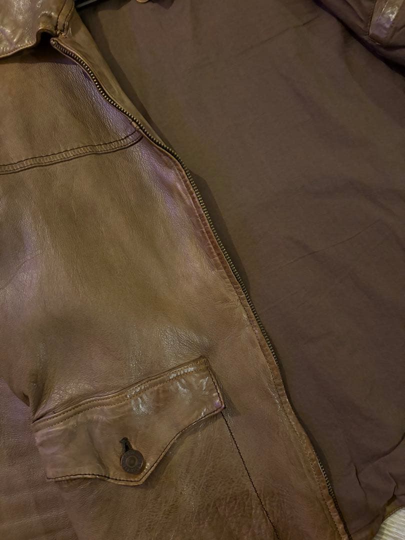90s OLD GAP 羊革レザージャケット