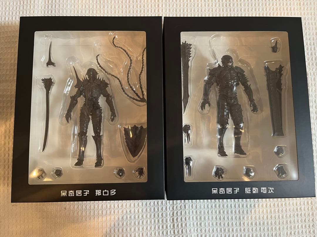 ABARA 黒奇居子 駆動電次＆那由多 1/12 アクション フィギュア