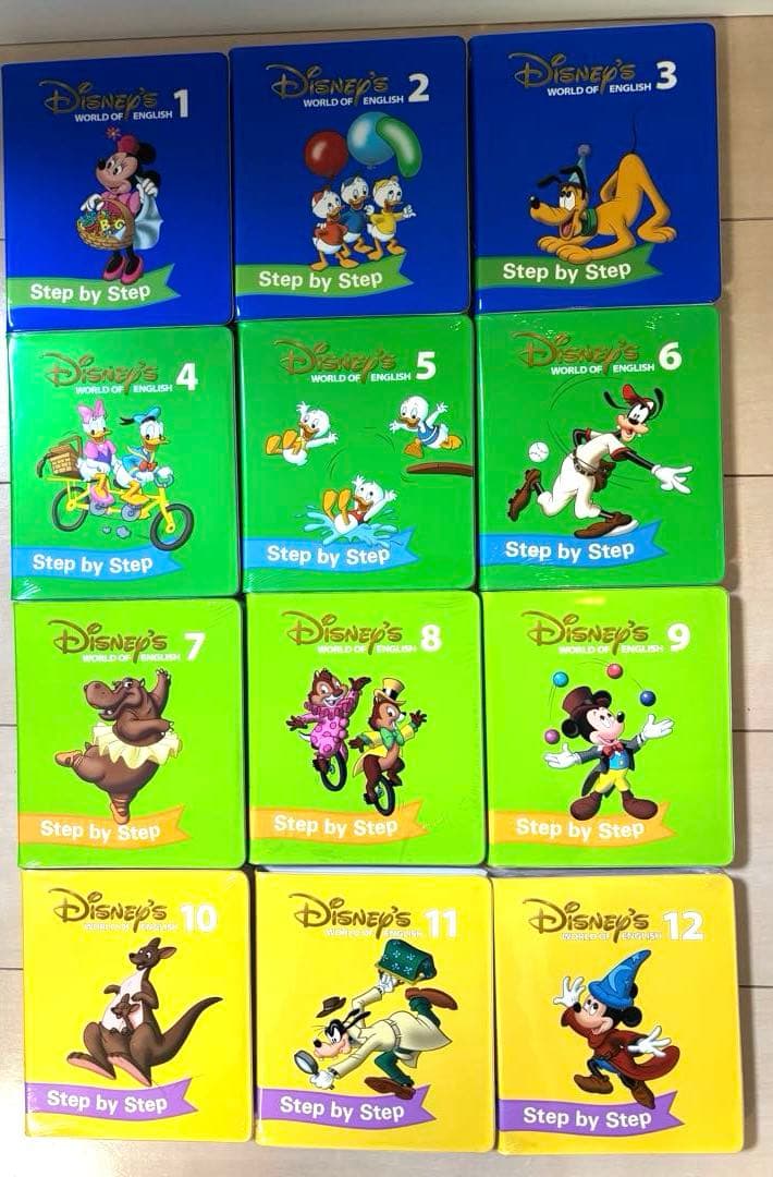 ディズニー英語システム【正規購入品】Step by Stepセット