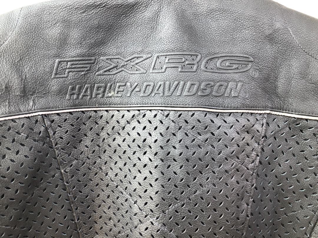 新品 Harley-Davidson シングルライダースレザージャケット S